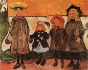 Four Girls Edvard Munch